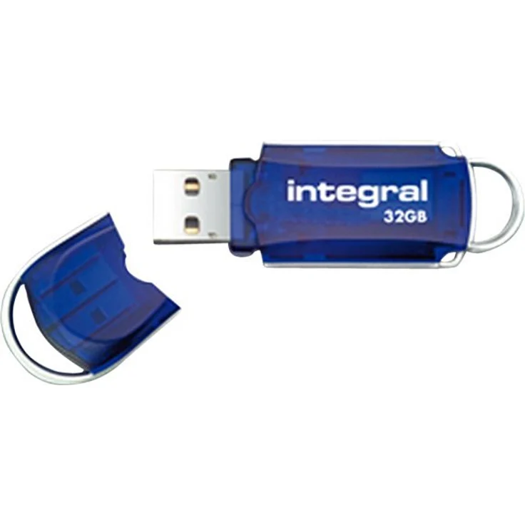 Integral Memory Courier 3.0 INFD32GBCOU3.0 32GB USB 3.0-Stick königsblau – Bild 1