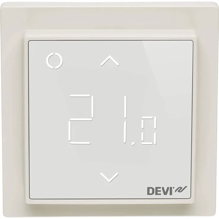 Danfoss Devi DEVIreg Smarter Raum-/Uhrenthermostat, weiß (140F1141)