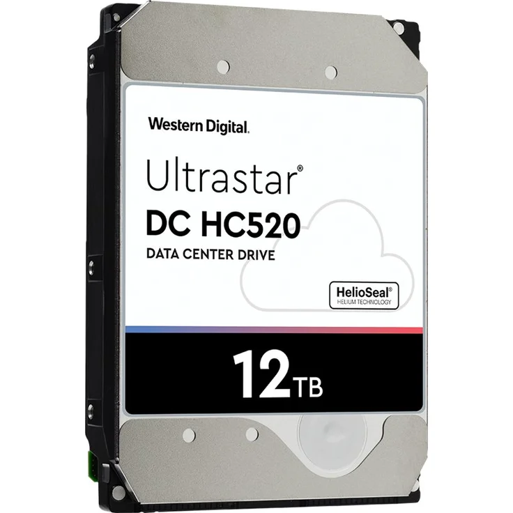 WD Ultrastar DC HC520 HUH721212ALE604 - Festplatte - 12 TB - intern - 3.5" (8.9 cm) - SATA 6Gb/s - 7200 rpm - Puffer: 256 MB – Bild 3