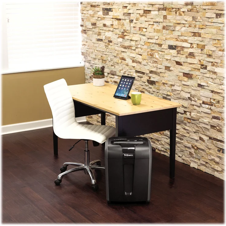 Fellowes Aktenvernichter Powershred 73Ci, Partikelschnitt (P-4) 12 Blatt, für das Büro oder Home Office, 100% Staufrei, SafeSense Technologie, geeignet zur Datenschutz-Grundverordnung (DSGVO) – Bild 2