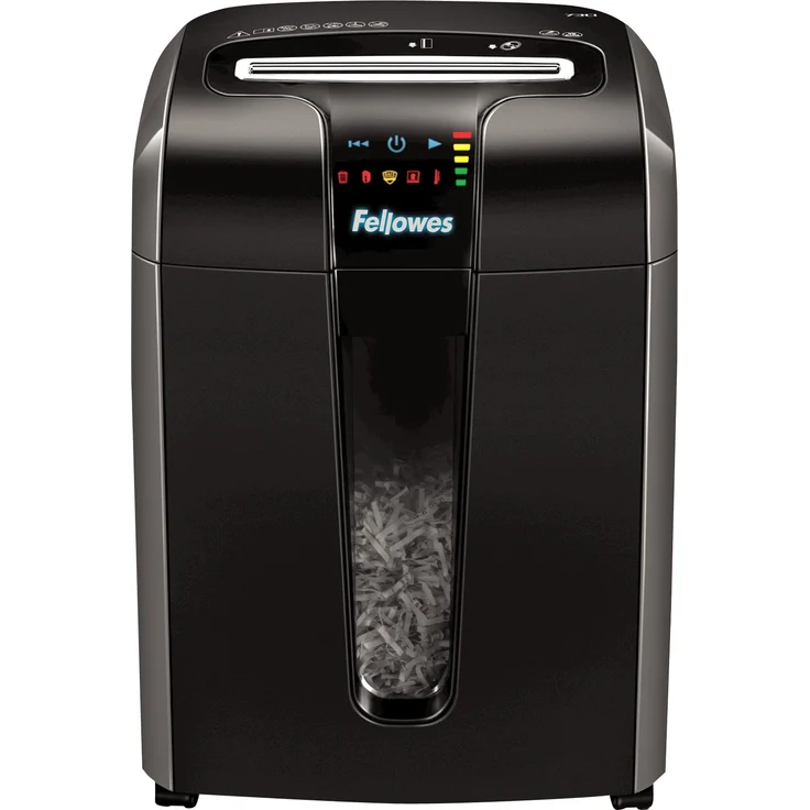 Fellowes Aktenvernichter Powershred 73Ci, Partikelschnitt (P-4) 12 Blatt, für das Büro oder Home Office, 100% Staufrei, SafeSense Technologie, geeignet zur Datenschutz-Grundverordnung (DSGVO) – Bild 9