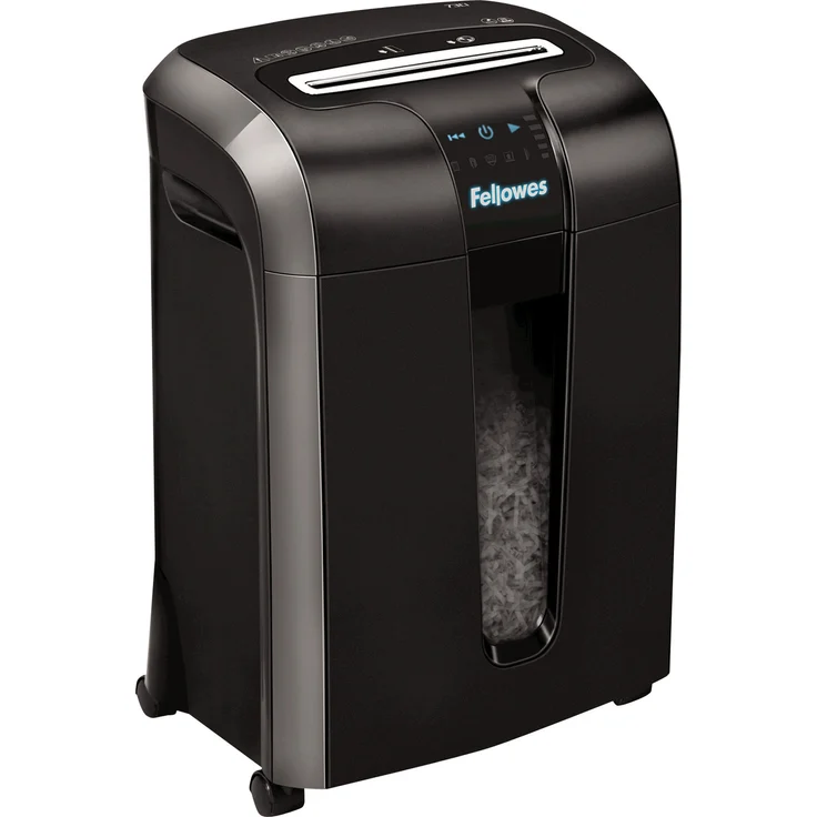 Fellowes Aktenvernichter Powershred 73Ci, Partikelschnitt (P-4) 12 Blatt, für das Büro oder Home Office, 100% Staufrei, SafeSense Technologie, geeignet zur Datenschutz-Grundverordnung (DSGVO) – Bild 7