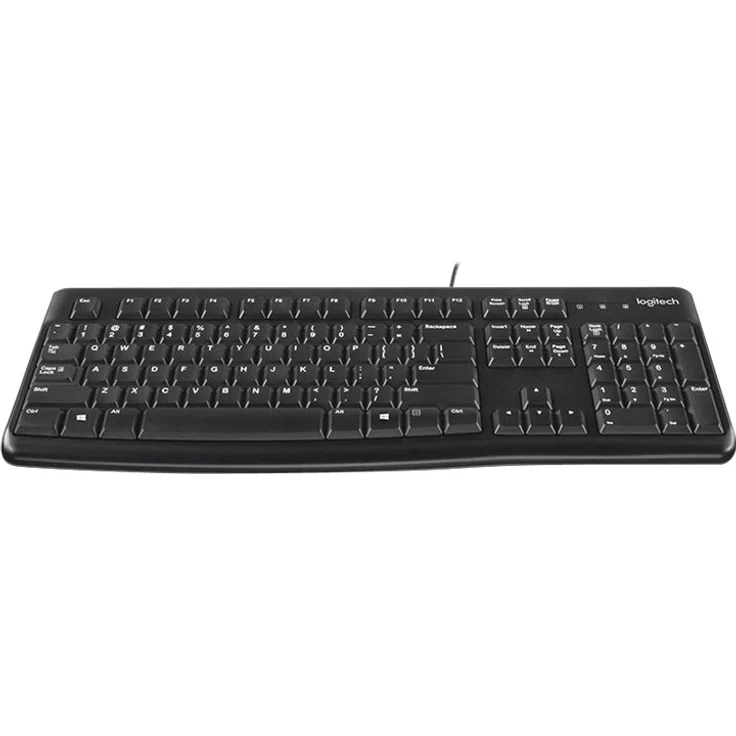 Logitech MK120 Kabelgebundenes Tastatur-Maus-Set, Optische Maus, USB-Anschluss, PC-Laptop, Italienisches QWERTY-Layout - schwarz – Bild 5