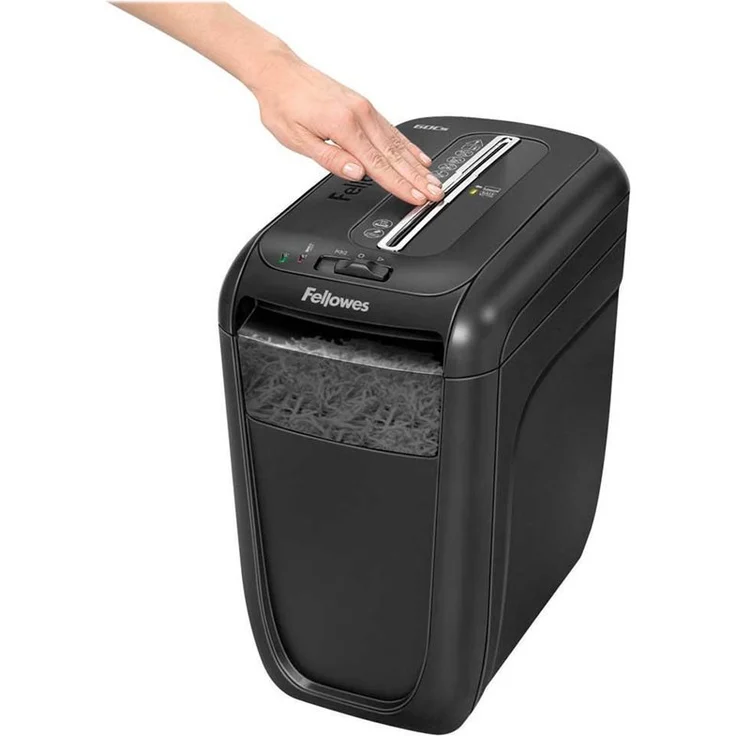 Fellowes Aktenvernichter Powershred 60Cs, Partikelschnitt (P-4), 10 Blatt, für Zuhause - Home Office, mit patentierter SafeSense Technologie – Bild 5