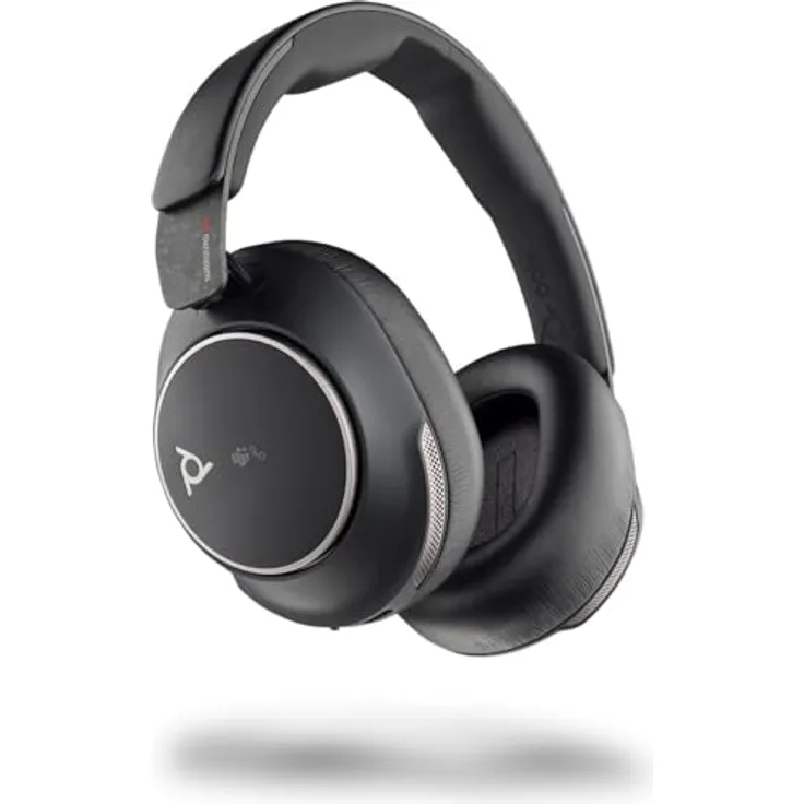Poly Voyager Surround 80 UC, Kopfhörer mit THX Spatial Audio und reaktiver Streaming-Beleuchtung