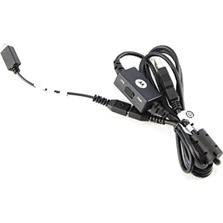 Motorola RM Serie CPS Programmierkabel, USB-Kabel für Funkgeräte der RM-, RDX- und CLP-Serien, schwarz