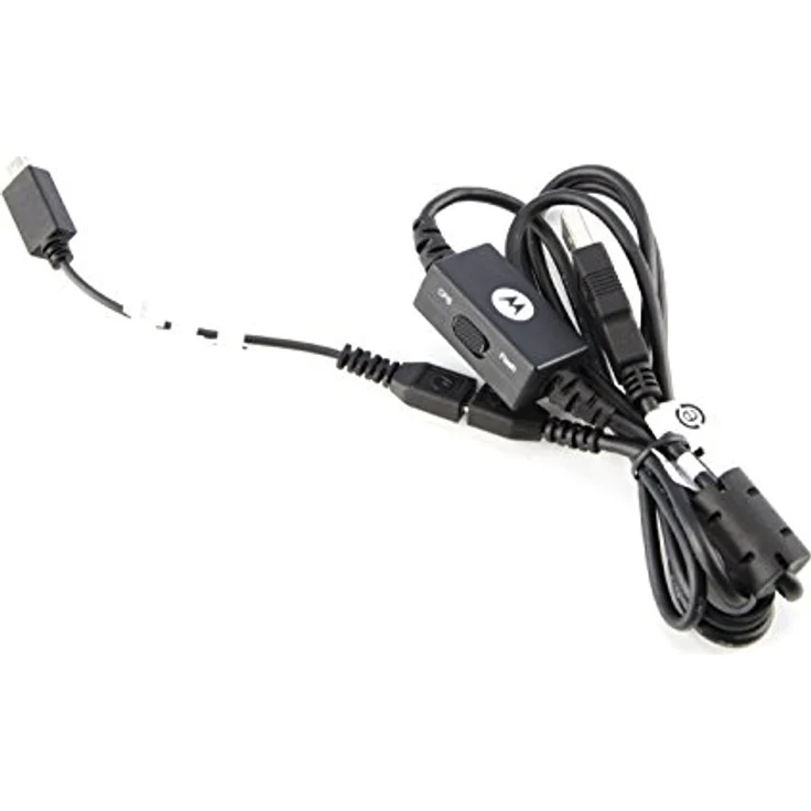 Motorola RM Serie CPS Programmierkabel, USB-Kabel für Funkgeräte der RM-, RDX- und CLP-Serien, schwarz – Bild 1