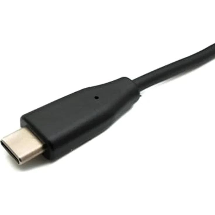 System-S USB Type C 3.1 zu USB 2.0 Spiral Kabel 50 cm - 100 cm schwarz – Bild 5