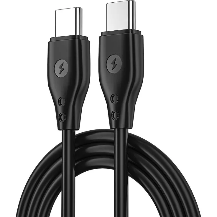 WIWU Kabel Pioneer Wi-C001, Ladekabel USB zu USB-C, 2,4A, 1,0m, Schwarz