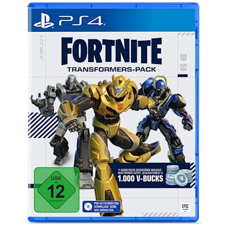 Fortnite Transformers Pack (Download- Code in der Box) - PS4 – Bild 1
