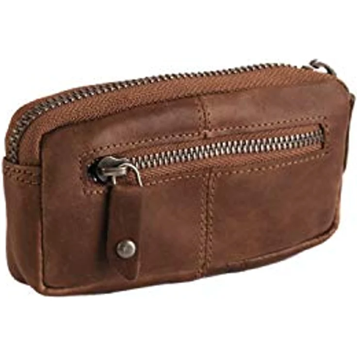 The Chesterfield Brand Leder Schlüsseletui Corey, Cognac, mit RFID-Blocker und zwei Schlüsselringen, 11,5 x 6 x 2 cm – Bild 4