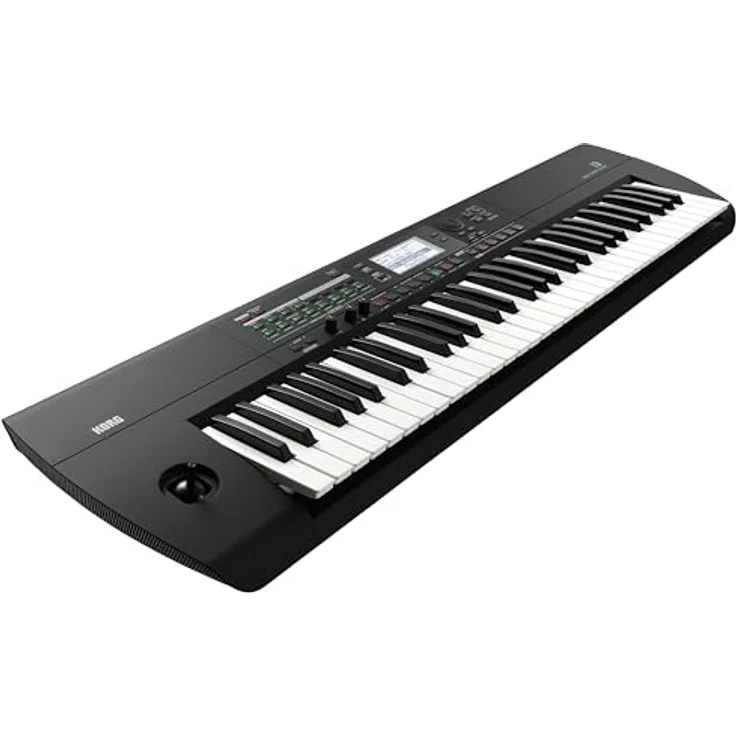 Korg i3 Black, Digital Synthesizer mit 61 anschlagsdynamischen Tasten, 790 Klangfarben und 270 Styles – Bild 3