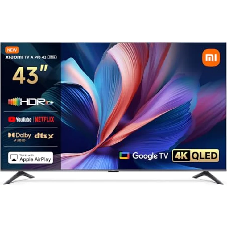 XIAOMI QLED 43 Zoll A Pro 2026, UltraHD 4K Fernseher mit Dolby Audio und Google TV – Bild 2