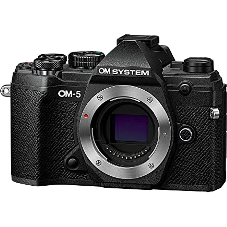 OM SYSTEM OM-5 Micro Four Thirds Systemkamera inkl. M.Zuiko Digital 14-150mm F4-5.6 II Objektiv, 20 MP Live MOS-Sensor, 5-Achsen-Bildstabilisierung, IP53, Schwarz/Schwarz, 4K-Video – Bild 4