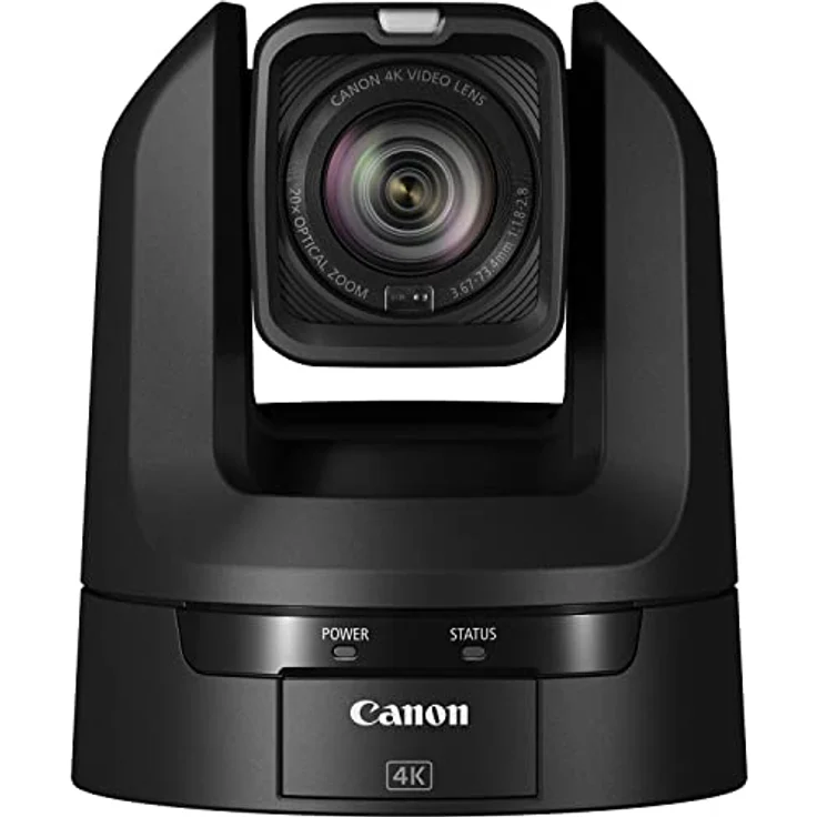 Canon CR-N300 PTZ-Kamera, 4K UHD, 20x Zoom, 8,29 MP CMOS-Sensor, schwarz – Bild 2