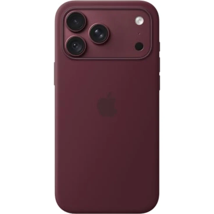 Apple Silicone Case für iPhone 18 Pro Max, Burgunder, mit MagSafe, stoßfest und kratzsicher – Bild 1