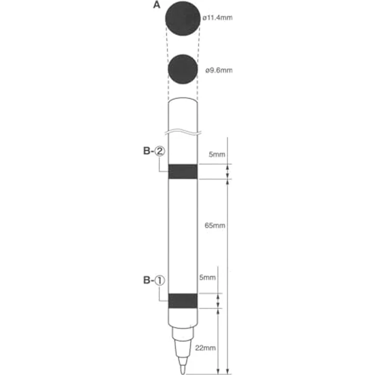 Brother CAUNIPHL1 Stiftehalter für Schneideplotter, präzise Federspannung für Stifte von 9,6-11,4 mm Durchmesser, 1 Stück – Bild 2