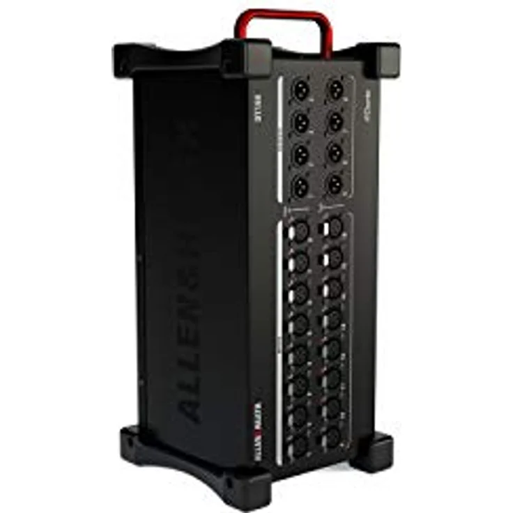 Allen & Heath DT168, Dante I/O Expander mit 16 XLR Input, 8 XLR Output, tragbares Stagebox-Design, 96kHz/48kHz – Bild 4