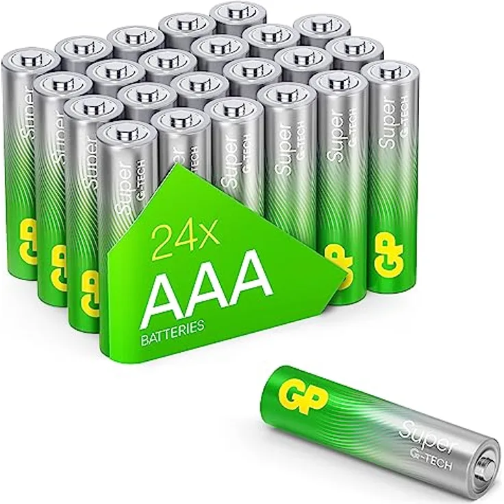 1x24 GP Super Alkaline AAA 1,5V Batterie Packs 03024AETA-B24