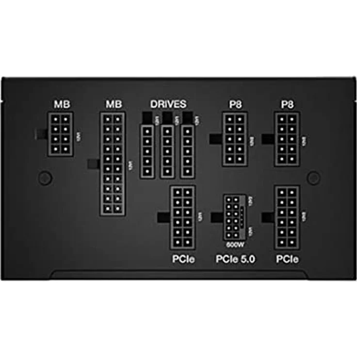 be quiet! Pure Power 12 M 850W, ATX 3.0- und PCIe 5.0 kompatibel, 80 PLUS Gold, moduleres Netzteil, 12VHPWR-Kabel inkludiert, 120mm be quiet! Lüfter, BN344 – Bild 3