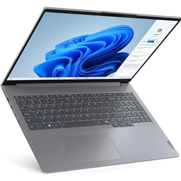 Lenovo THINKBOOK 16 G7, Notebook mit AMD Ryzen 7 7735HS, 32 GB RAM, 1 TB SSD, 16" WUXGA Bildschirm, Silber – Bild 9