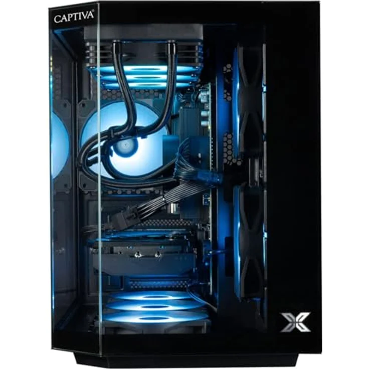 Captiva Highend Gaming I90-157, Desktop-PC mit Intel Core i7 14700KF, 64GB DDR5 RAM, NVIDIA GeForce RTX 5070 12GB und 2 TB SSD, Windows 11 Home – Bild 4