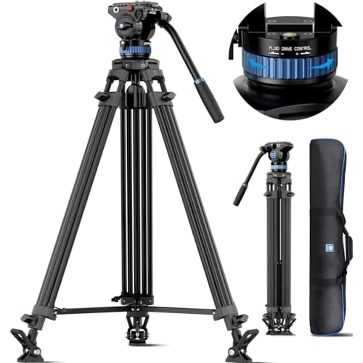 SIRUI AM-25S Einsteiger Videostativ mit Neigekopf – Bild 2