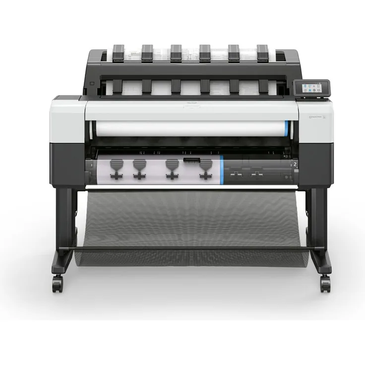 HP DESIGNJET T1600DR PS - 36IN Plotter, 2400 x 1200 DPI, 6 Druckfarben, Wi-Fi Direct, geeignet für beschichtetes und Fotopapier
