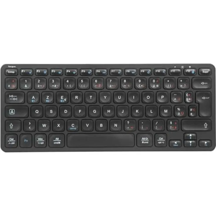 Targus Kompakte Bluetooth-Tastatur W128869145 für mehrere Geräte (FR), kabellos, flexibel und tragbar