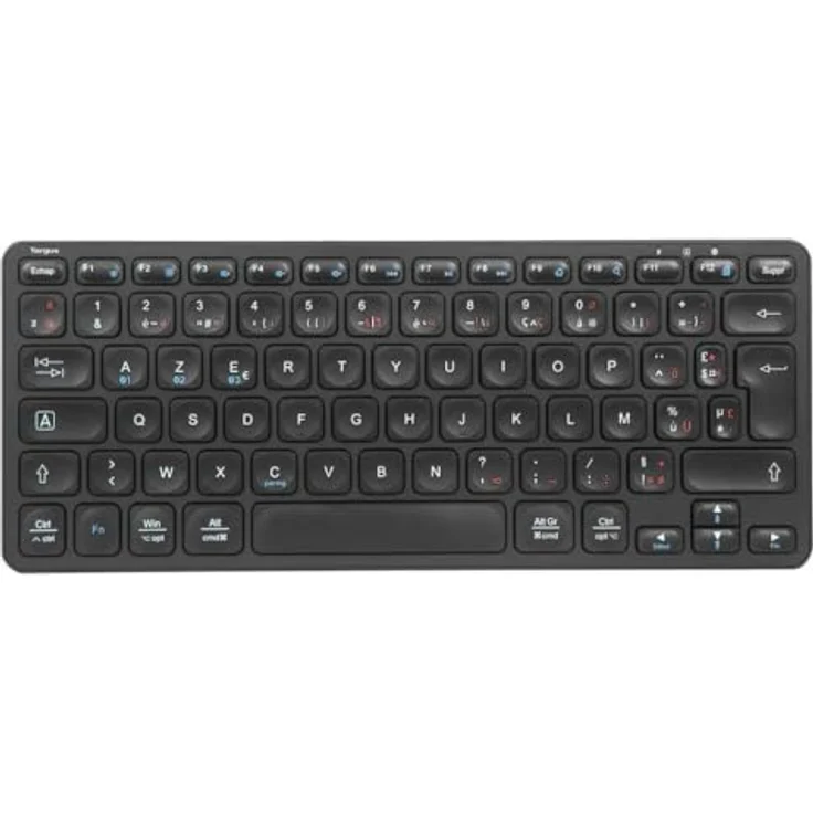 Targus Kompakte Bluetooth-Tastatur W128869145 für mehrere Geräte (FR), kabellos, flexibel und tragbar