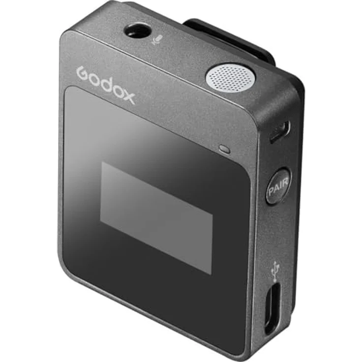 Godox MoveLink UC1, 2.4GHz Drahtloses Mikrofon System für USB Type-C Geräte, inkl. Miniatur-Mikrofon-Sender und Lavalier Mikrofon – Bild 4