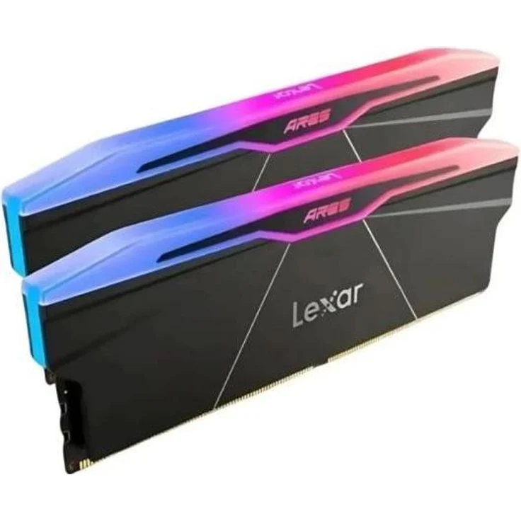 Lexar Ares DDR5-RAM Kit 32Go (2x16Go), 6000MHz U-DIMM mit RGB-Beleuchtung, schwarz