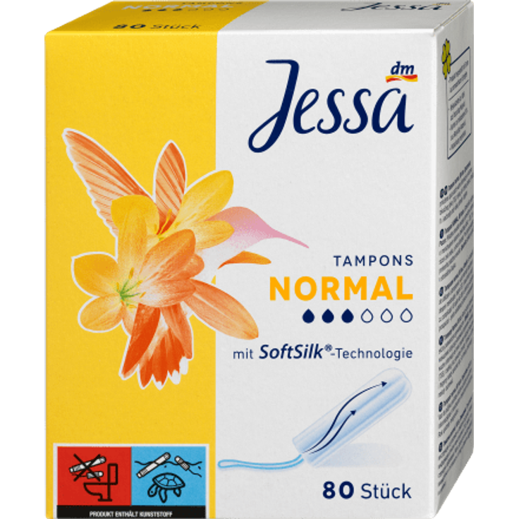 Jessa Tampons Normal, 80 St - Preisvergleich
