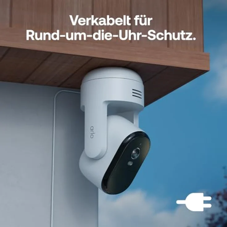 Arlo Essential 3 HD PTZ, Überwachungskamera Aussen, WLAN, 2-Kamera-Set mit Schwenk- und Neigefunktion, HD-Videoqualität und KI-gestützter Bewegungserkennung – Bild 9