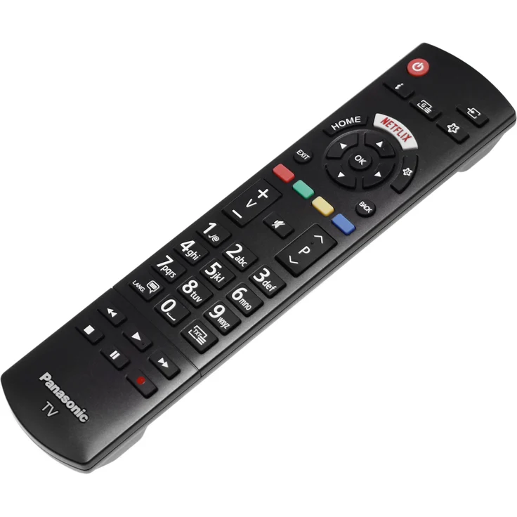 Panasonic RC42128 Fernbedienung für Fernseher, Original Ersatzteil, passgenau für TX-32GS350E bis TX-65FX560E