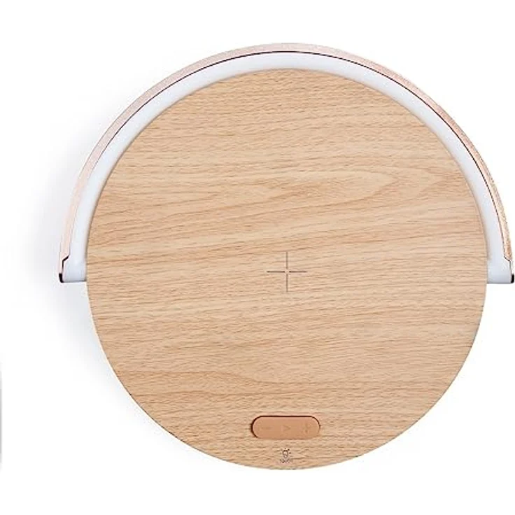 LIVOO TES242 Tragbarer Bluetooth-Lautsprecher mit LED-Beleuchtung, kabelloses Ladegerät und 4 Stunden Spielzeit – Bild 6