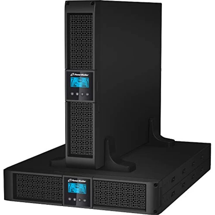 BlueWalker PowerWalker VI 1000RT HID USV, 1000 VA / 900 W, Rackmount, Schwarz – Bild 2