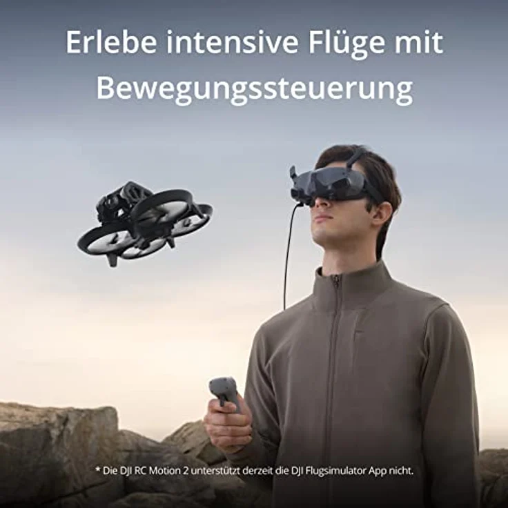 DJI Avata Pro-View Combo 4K Drohne UAV Quadrokopter, 155° Sichtfeld, Schwarz – Bild 2