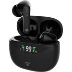 Nedis Vollständig drahtlose Kopfhörer ANC, Bluetooth 5.3 mit 30h Akkulaufzeit, Schwarz