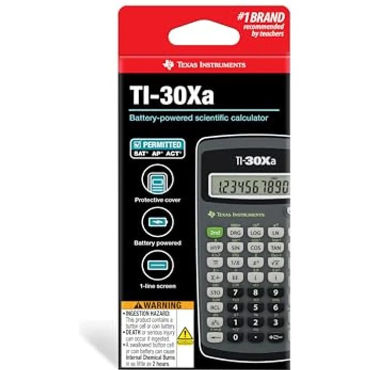 Texas TI30XA Wissenschaftlicher Taschenrechner – Bild 4