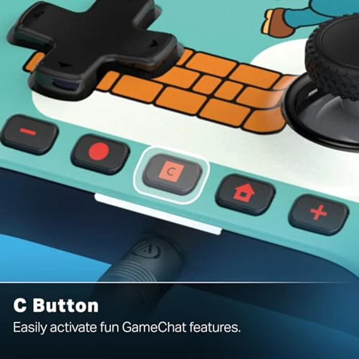 PowerA NSW2 Controller Advantage Wired, Gaming Controller mit 3 m USB-Kabel, 2 programmierbaren Tasten, Mehrfarbig – Bild 4