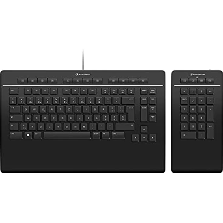 3Dconnexion Keyboard Pro with Numpad, CH (QWERTZ)