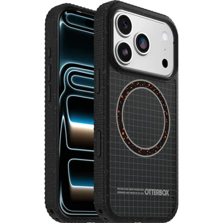 OtterBox Sole Series MagSafe Hülle für iPhone 17 Pro, stoßfest, 5X militärisch getestet, Schwarz