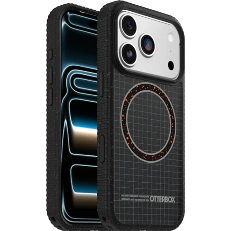OtterBox Sole Series MagSafe Hülle für iPhone 17 Pro, stoßfest, 5X militärisch getestet, Schwarz – Bild 1