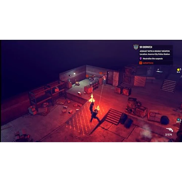 Astragon The Precinct - Limited Edition [Playstation 5] Neo-Noir-Action-Sandbox Spiel, spannende Verfolgungsjagd, zerstörbare Umgebungen, bunte Stadt, Fahrzeugverfolgungsjagden, umfassendes Unterstützungssystem – Bild 3