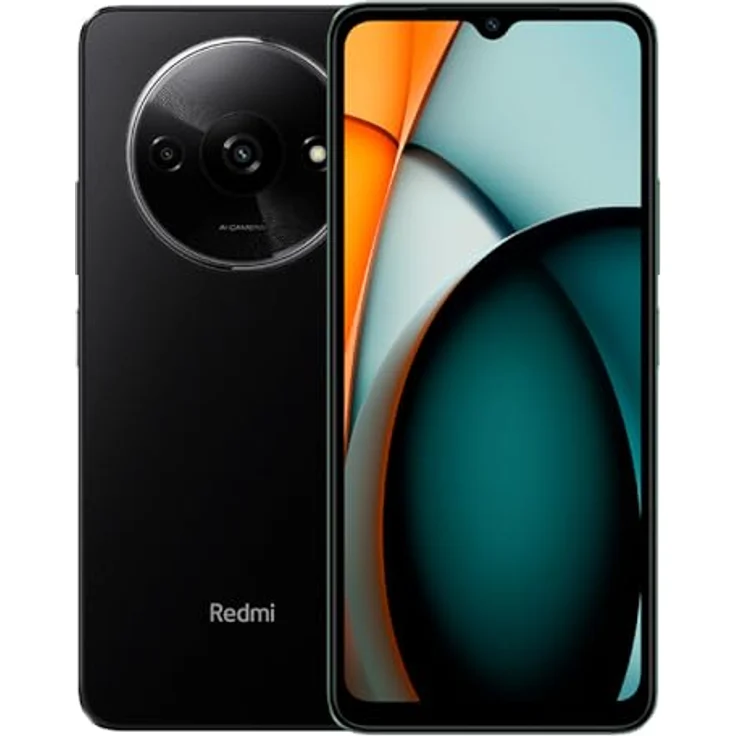 Xiaomi Redmi A3 (128 GB, Midnight Black, 6.71", Dual SIM, 4G), Smartphone mit 5.000 mAh Akku und 90 Hz Display – Bild 1