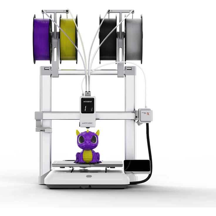 ANYCUBIC Joybuy Version Kobra X 3D-Drucker, Joybuy-Version, mehrfarbig, 4-farbig integriert, Hochgeschwindigkeitsdruck