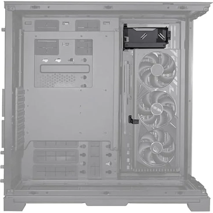 Lian Li O11DEXL-1W GPU-Halterung, vertikale Montagehalterung, für das O11D EVO XL, Weiß – Bild 3