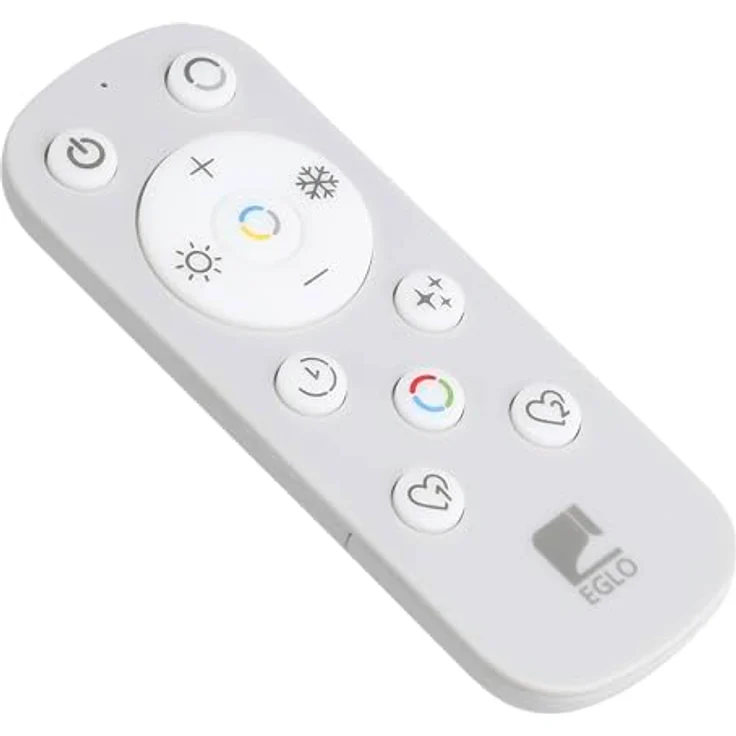 EGLO LED Deckenleuchte Amandolo, dimmbare ringförmige Deckenlampe in Weiß mit RGB Backlight, Fernbedienung enthalten – Bild 3