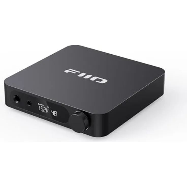 FiiO K11 Desktop DAC & Verstärker, 1400mW Power, 384kHz/24Bit DSD256, RGB-Beleuchtung, Schwarz